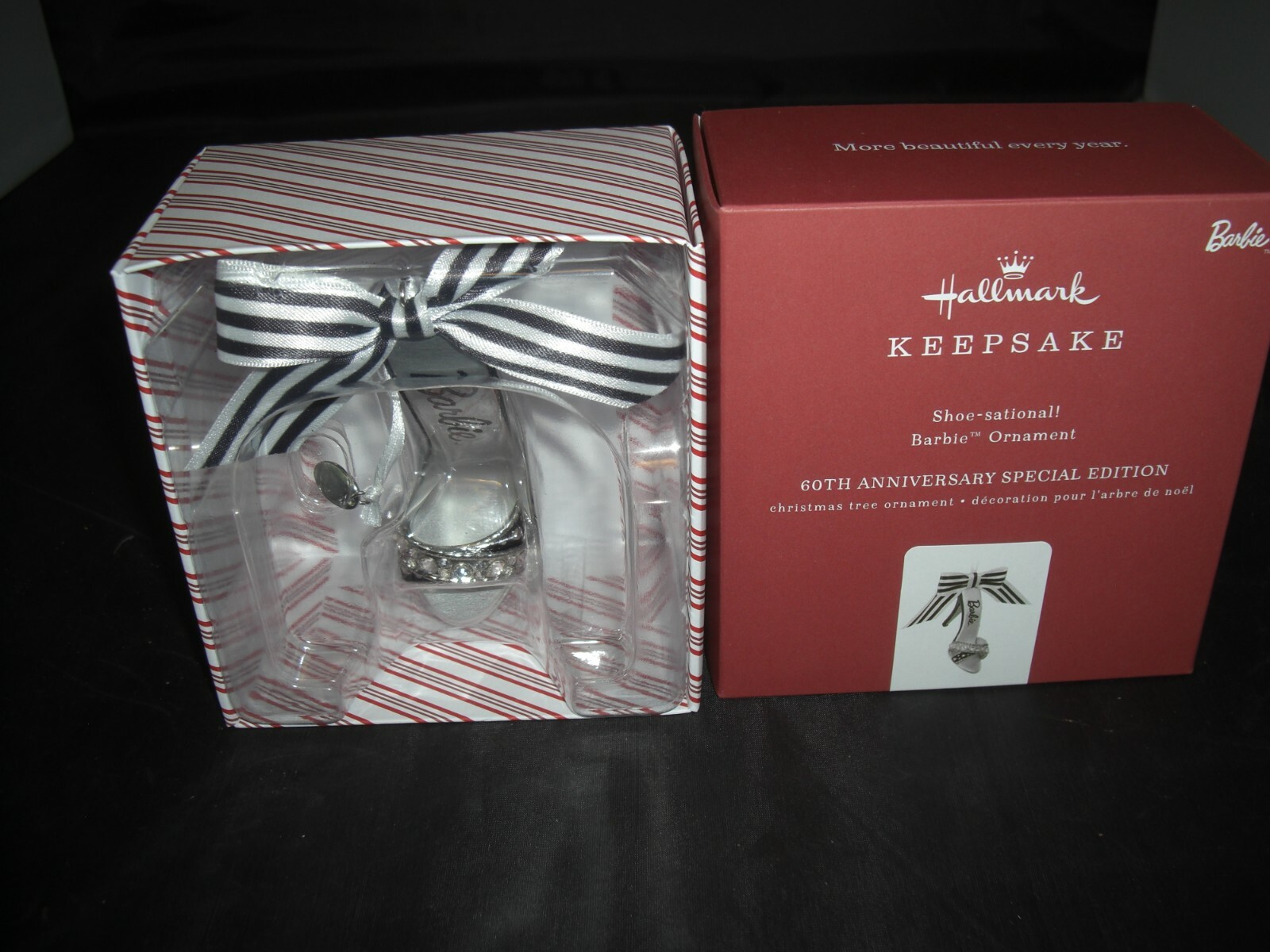 hallmark barbie shoe ornament