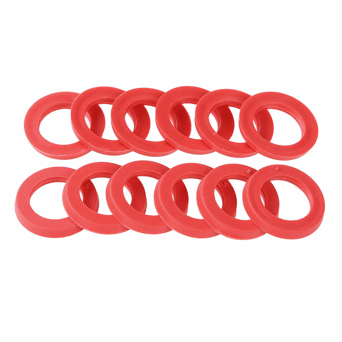 100 Flat Rubber Seals Hose Washers Pipe Water Tap ORing Gaskets Faucet