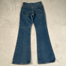 Vintage 70s Levi  s 646 0917 Bell Bottom Jeans Size 28x32 Blue Flared Pants Rare