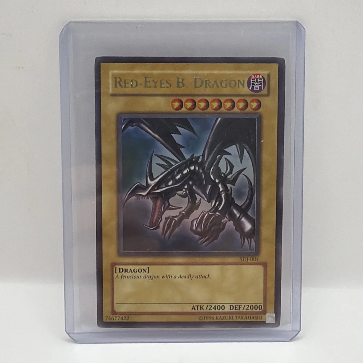 Red Eyes Black Dragon Yu-Gi-Oh! TCG Individual Trading Card Games