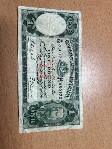 COMMONWEALTH OF AUSTRALIA ONE POUND