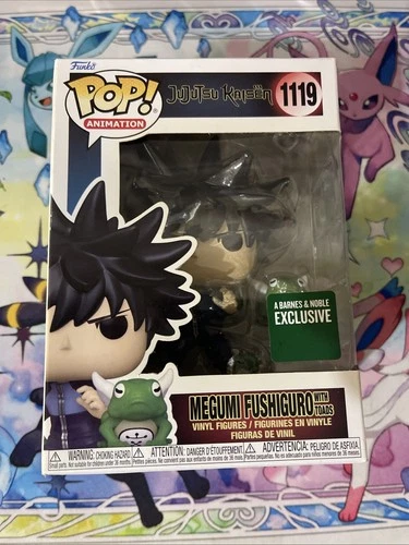 Funko Pop! Jujutsu Kaisen - Megumi Fushiguro With Toads (Barnes & Noble) #1119