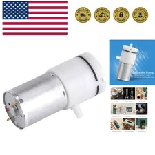 Ultra Silent Mini 12V DC Air Pump with High F...