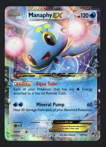 Manaphy EX 32/122 BREAKpoint Ultra Rare Pokemon TCG