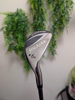 キャロウェイ Solaire ソレイル 6HY ユーティリティ U6 Callaway Solaire 6 Hybrid (6H) Utility Golf Club ⛳ Graphite 55g