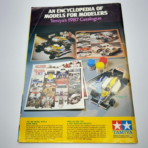 1987 Tamiya Issue No.8 Model Magazine International An Encyclopedia of Modelers - Picture 2 of 4