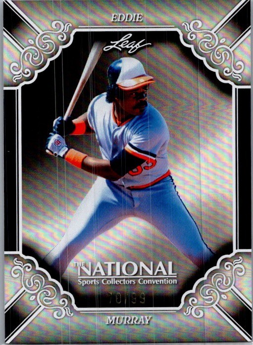 Eddie Murray 2026 Leaf National NSCC Exclusive Silver /99