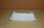 Pyrex Corelle Crazy Daisy Spring Blossom Butter Dish Vintage EUC