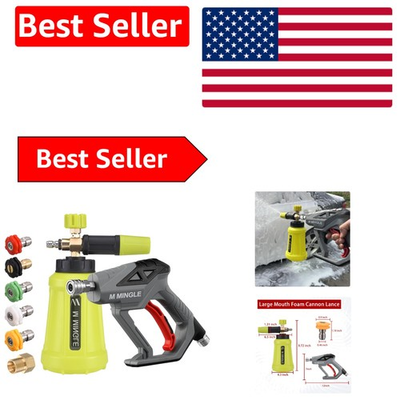 #ad Electric High Pressure Washer 4000PSI Power Washer with 5 Nozzles Foam Sprayer $75.01