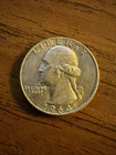 1964 90% Silver Washington Quarter