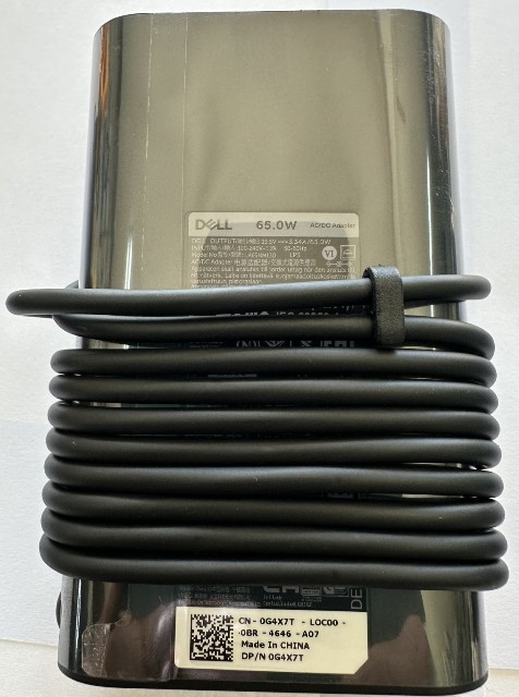 Lot of (3) Genuine Dell 65w AC Power Adapter CN-0G4X7T 19.5V 3.34A Slim Laptop C