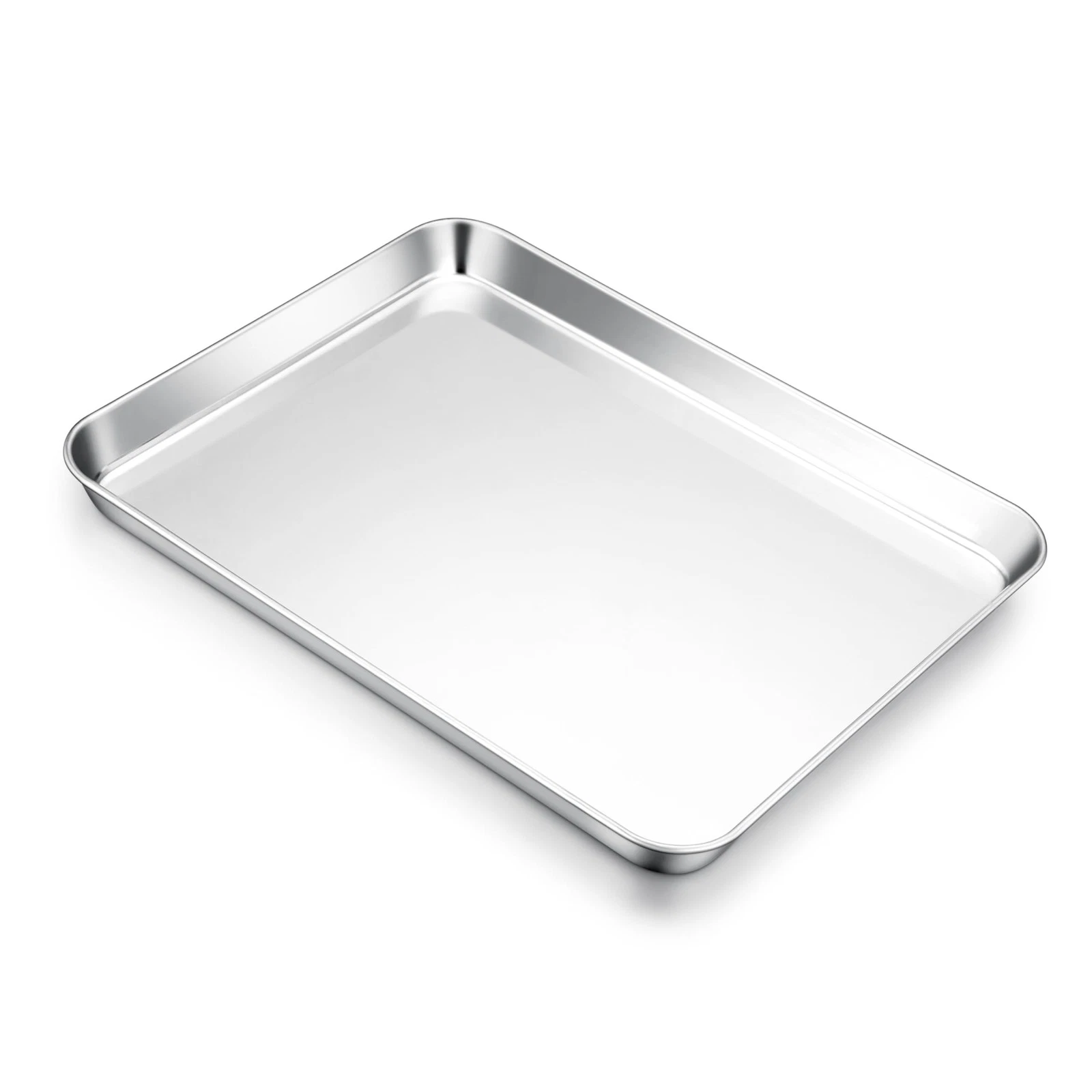 18x13 Inch Stainless Steel Cookie Baking Sheet Tray for Oven Baking Roasting