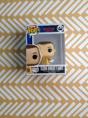 Funko Bitty Pop Eleven Burger T-Shirt 1:6 Hyper Chase Stranger Things
