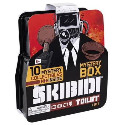 Skibidi Toilette Mystery Box mit 10 Mystery Überraschungen