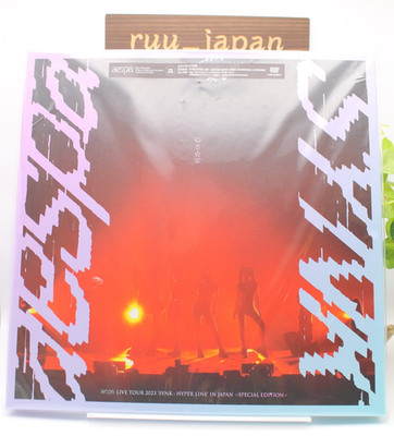 AESPA LIVE TOUR 2023 SYNK HYPER LINE IN JAPAN TOKYO DOME SPECIAL EDITION DVD NEW