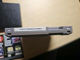 Lotto 5 giochi/manuali NES Jackal, Rush N Attack, QBert, Rad Racer, Foreman KO testati