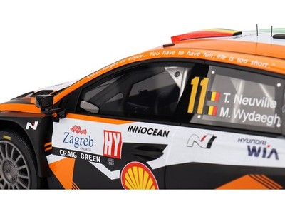 HYUNDAI I20 N RALLY1 #11 WINNER RALLY CROATIA POWER STAGE 1/18 TOP