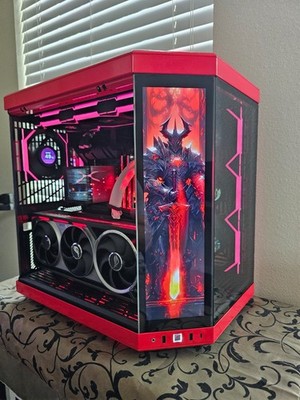  Ryzen 9 9950X3D + RTX 5090 + Y70 Touch TL LCD Fans   High FPS Build