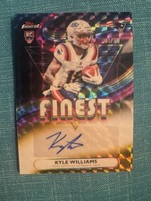 2025 Topps Finest - Rookie Finest Auto Kyle Williams #RFA-KW Gold Geo /50
