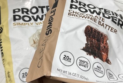 Simple Eats Protein Powder Bundle With You Favorite Tasting Vanilla&Chocolate 