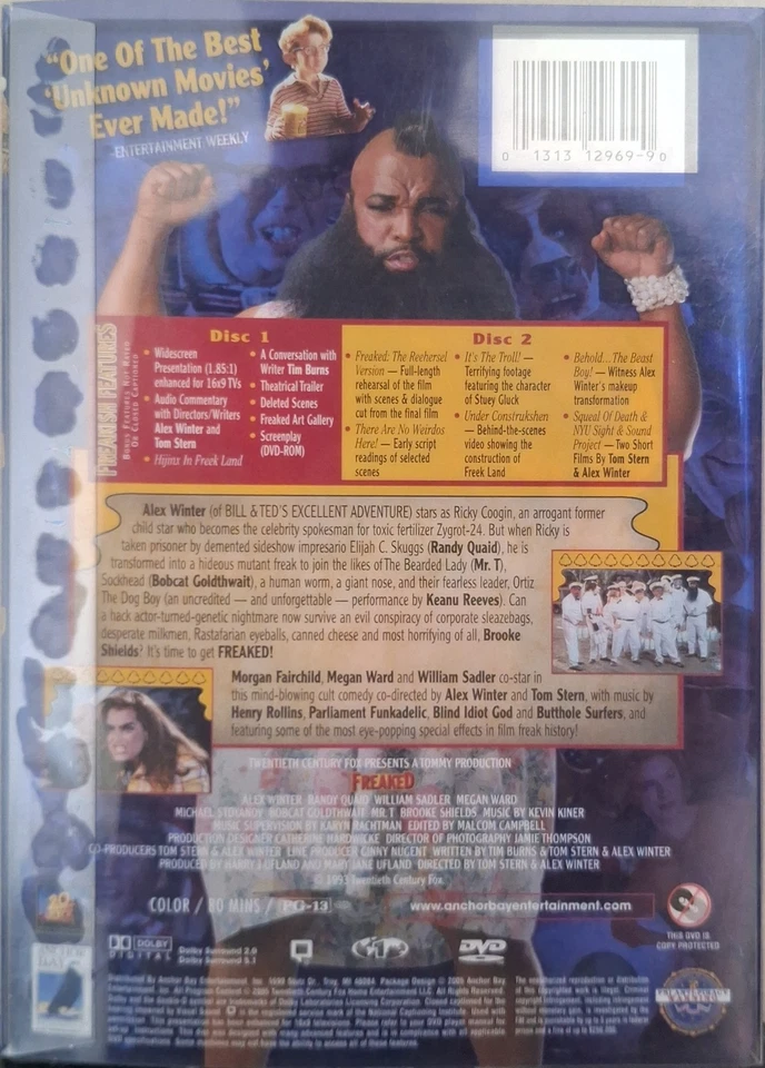 Freaked (1993, 2 Disc DVD, with Slipcase & Booklet) - image 2 of 4