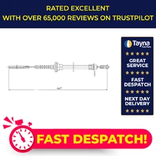 Clutch Cable fits CITROEN C25 1.9D 87 to 90 Apec Genuine Top Quality Guaranteed