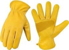 Guantes T rmicos De Cuero Calientes Para Trabajo Duro Hombre El Frio Invierno U