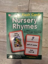 McGraw-Hill Nursery Rhymes Flash Cards 2001 New In Box, Sealed