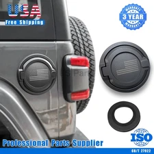 USA Flag Fuel Filler Door Gas Tank Cover Cap for Jeep Wrangler JLU JL 2018+