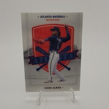 2021 Panini Chronicles Ozzie Albies Atlanta Braves #78 Baseball Card