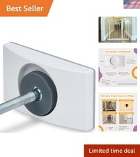 Versatile Wall Protector for Baby and Pet Gates - Safe for Bottom Spindles