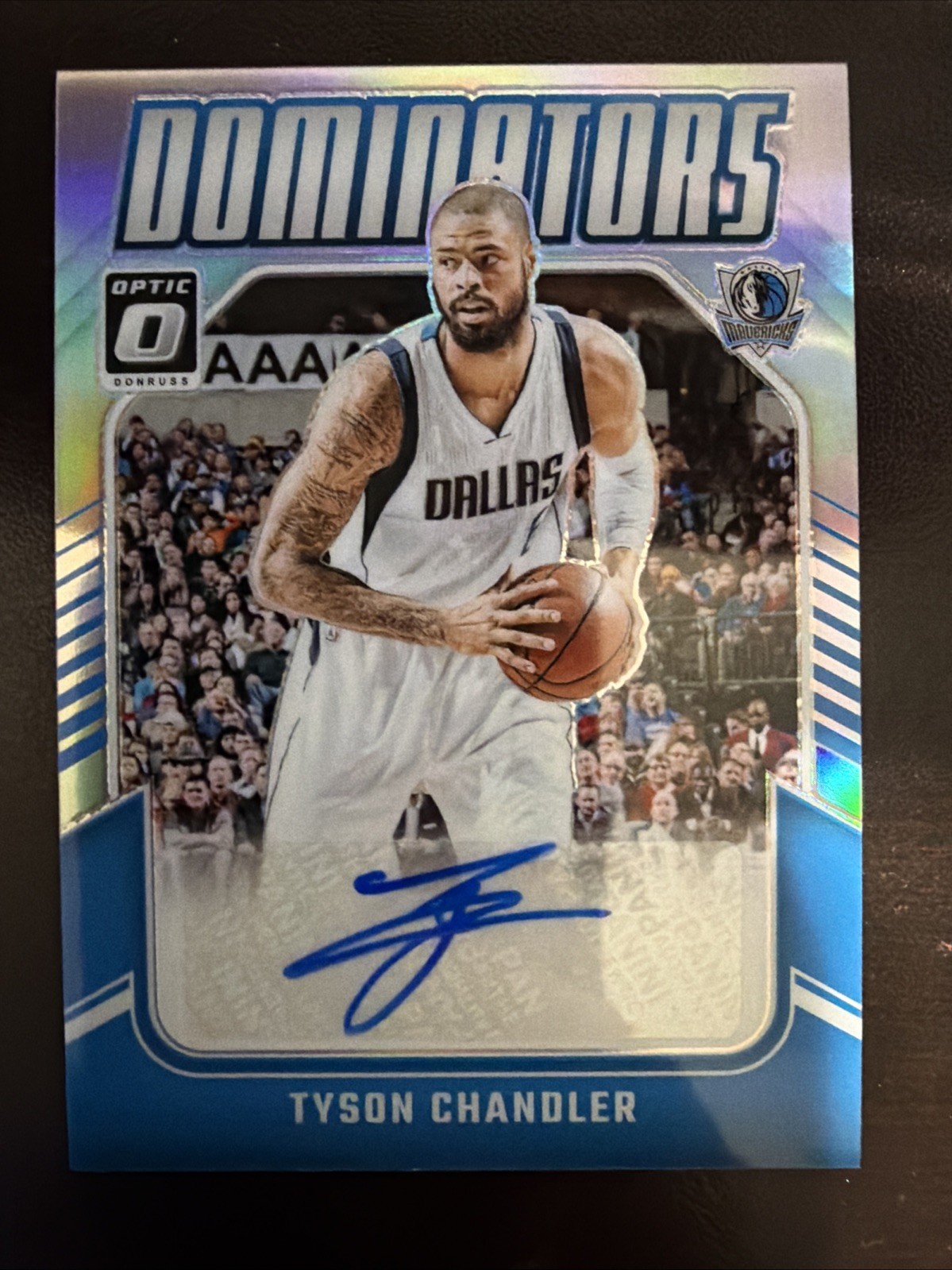 2024-25 Panini Donruss Optic Silver Tyson Chandler Dominators Auto #DS-CHD /99