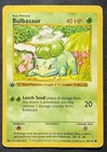 New ListingPokémon TCG Bulbasaur 44/102 Base Set First Edition Shadowless Common Vintage