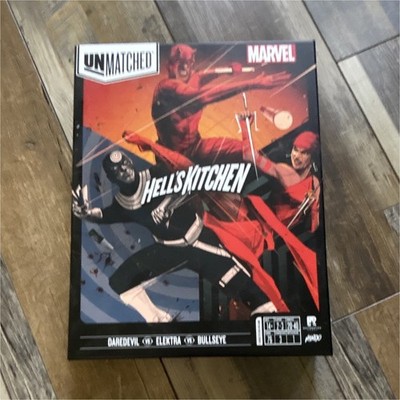 Marvel Unmatched Hell's Kitchen Board Game Complete Set, 2 Players, Ages 14+