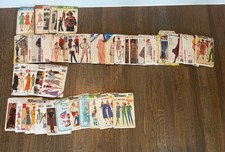 Lot of 38 Sewing Patterns McCall s Butterick Simplicity All Sizes Patterns