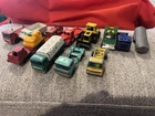 Vintage Diecast Construction Truck Lot Hotwheels Matchbox Lesney