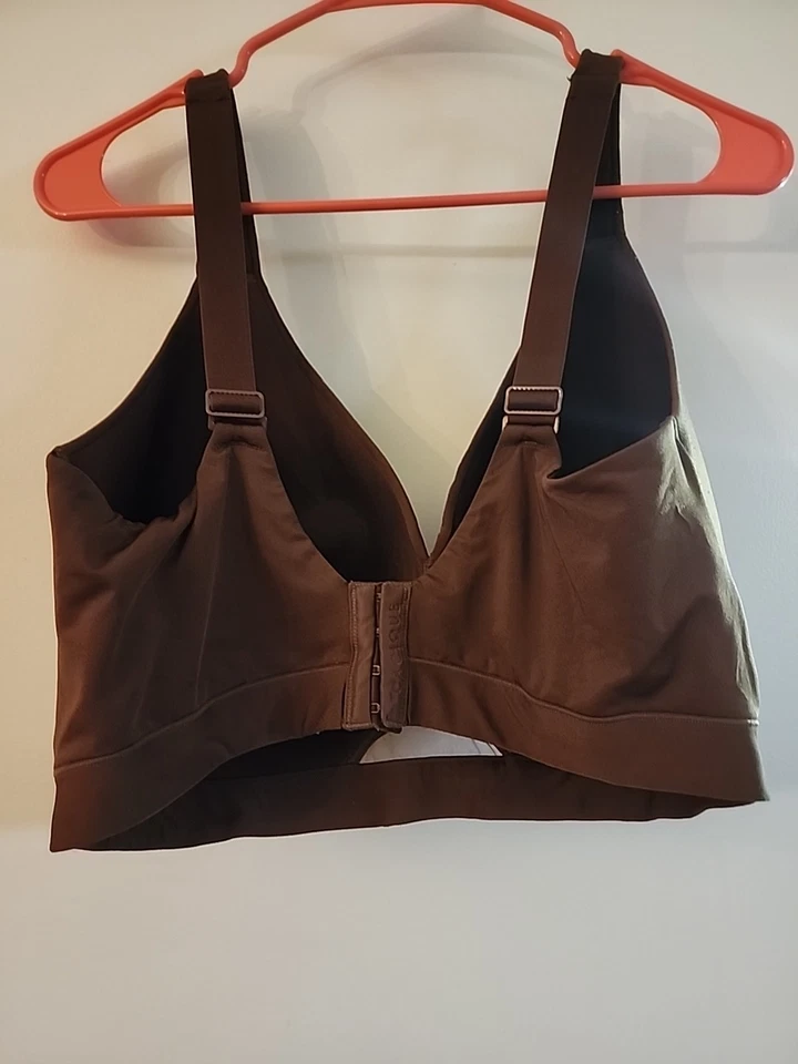  Cacique Women's Full Coverage Sz 40G Lightly Lined No Wire Brown  Bra/GUC  - Image 4 of 4