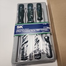Sk Tools Torx 6pc. Screwdriver Set 86001 T10 T15 T20 T25 T27 T30 New Sealed
