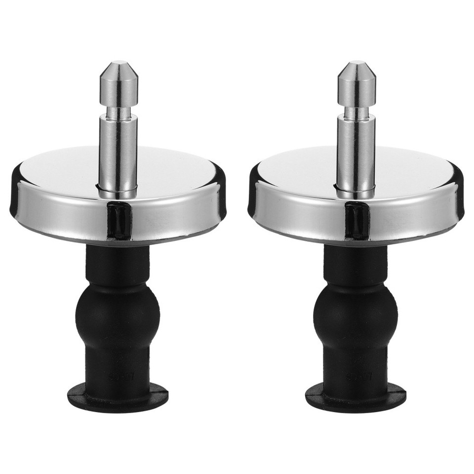 2 Pcs Toilet Lid Fixing Screw Replacement Quick Release Seat Fittings ...
