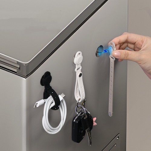 Sustainable Solution Reusable Magnetic Cable Ties in Stylish Silicone Design - Bild 4 von 15