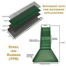 Compact Gold Prospecting Kit with 12" Pocket Sluice Box   Includes Miner  s Moss,