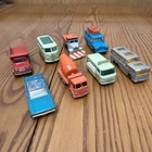 Lot of 8 Vintage Matchbox Toy Vehicles Made in England by Lesney