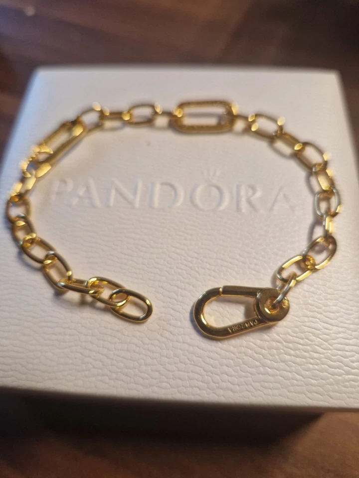 Pandora ME Armband mit kleinen Kettengliedern 14 Karat - Bild 2 von 3