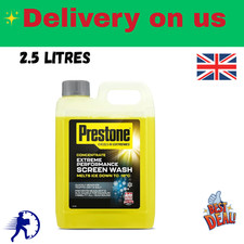 Prestone Screen Wash for Cars, Concentrate makes up to 2.5 Litres of S 2.50 per litre