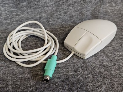 Logitech 2-Tasten PS/2 Maus - Modell M-S34 - Vintage - Top