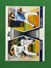 2011 Topps Baseball Diamond Duos Series 1 #DD-PG David Price Matt Garza