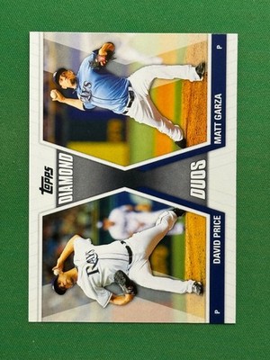 2011 Topps Baseball Diamond Duos Series 1 #DD-PG David Price Matt Garza