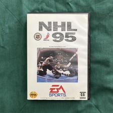 NHL 95 Sega Genesis Complete In Box CIB Great Shape