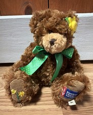 Boyd's Bear Daffodil Days American Cancer Society Plush 8" Stuffed Animal Tags