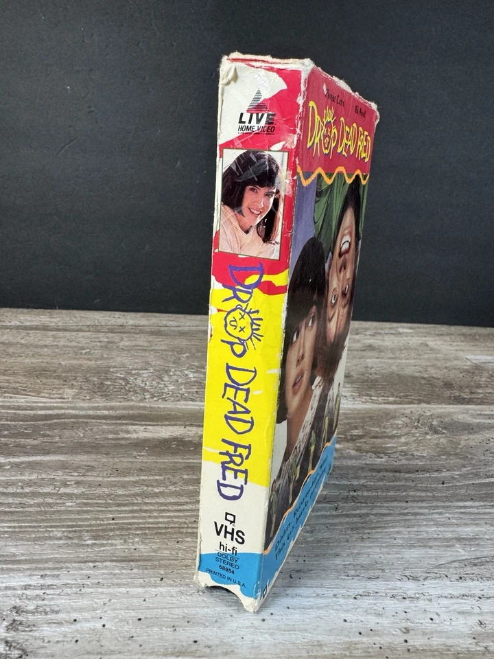 Drop Dead Fred VHS Rik Mayall Phoebe Cates Cult Comedy Classic 1996 - Image 2 of 4